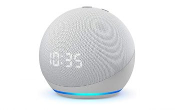 Amazon-Echo-Dot-Horloge-4eme-gen-350x219